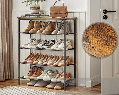 multi shelf shoe rack