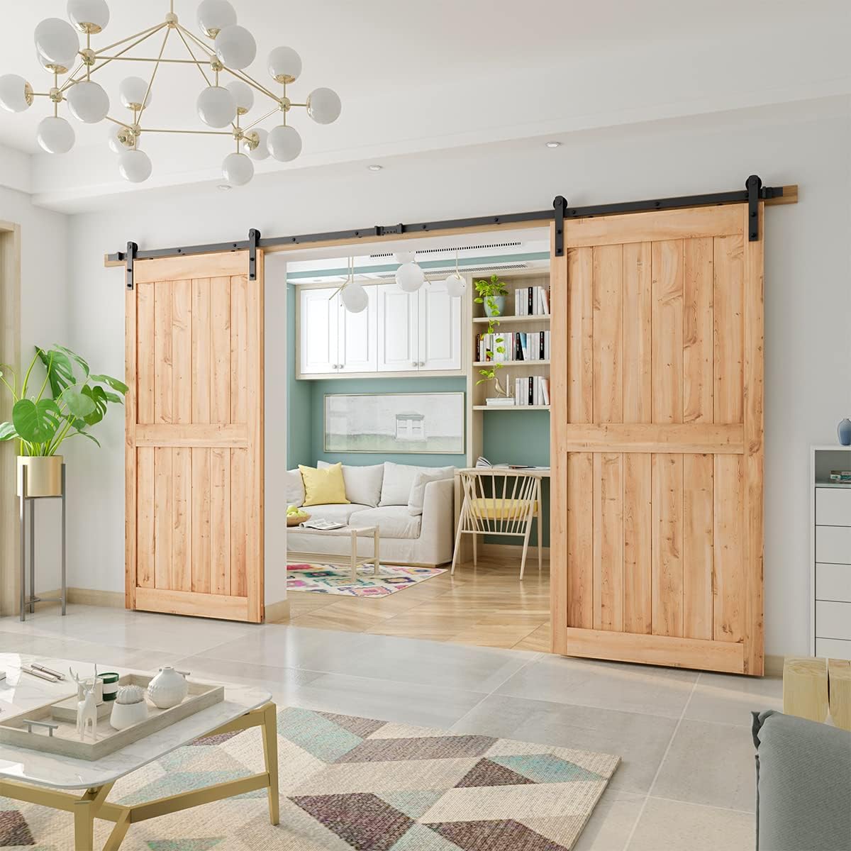 Barn Door Hardware Kit 4m