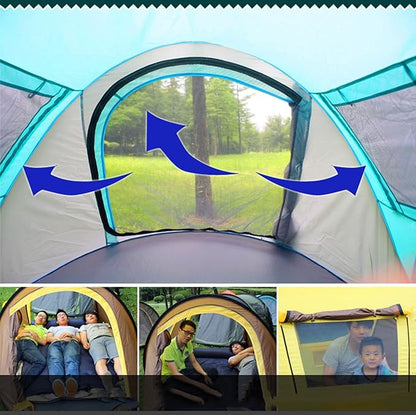 Foldable Camping Tent – Instant Pop-Up (245 × 150 × 105 cm)