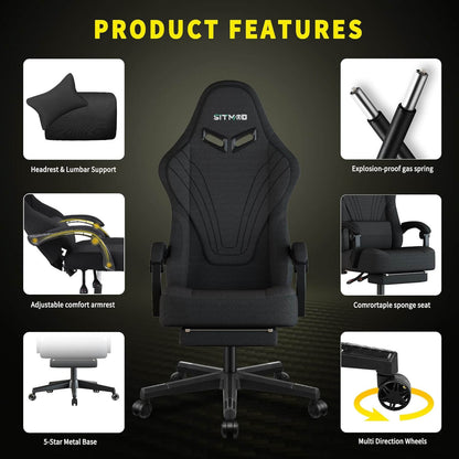 Gaming Chair Ergonomic Video Game Chair