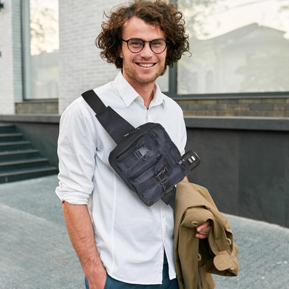 Waterproof Waist Bag with Removable Bottle Pouch - Multi-Pocket Outdoor Sports BL7013