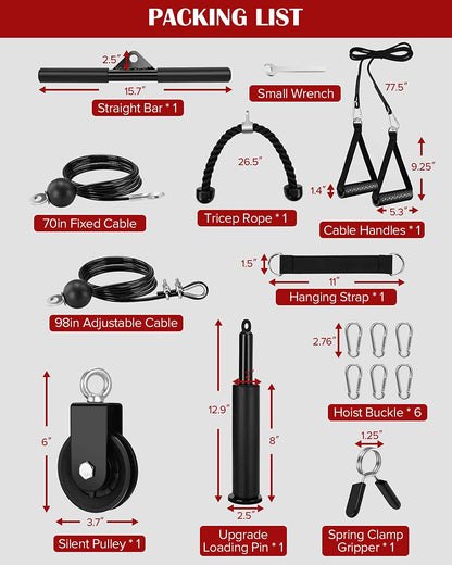 Fitness Lift Pulley System