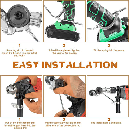 Sheet Metal Nibbler Drill Plate Cutter