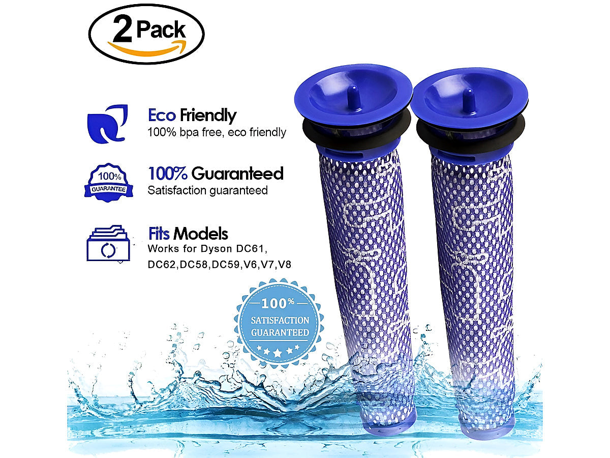 Dyson Filter Replacement For Dyson V6 V7 V8 DC58 DC59 2PCS