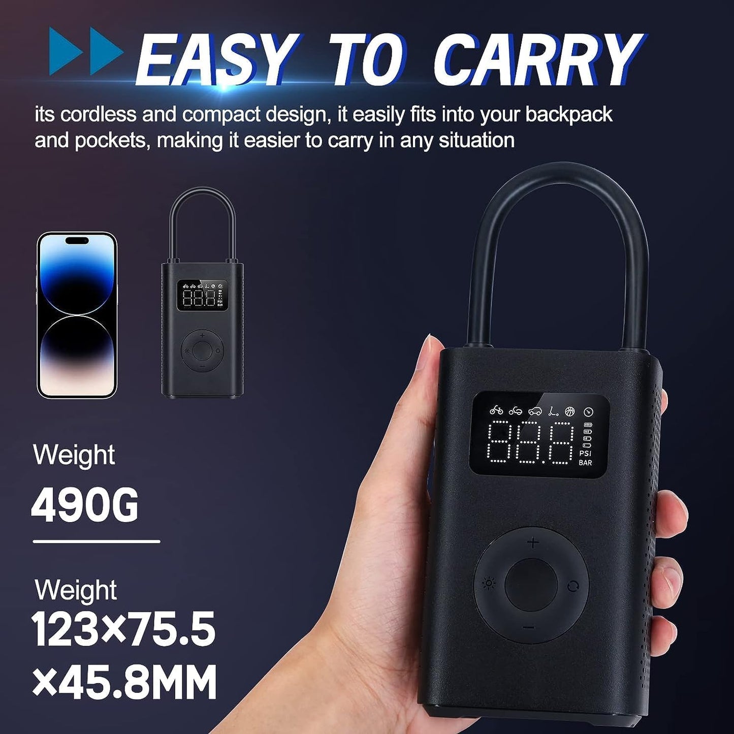 MI PUMP 2 Xiaomi Portable Air Pump 2