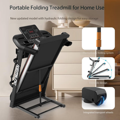 Treadmill multifunctional Electric Treadmill Foldable