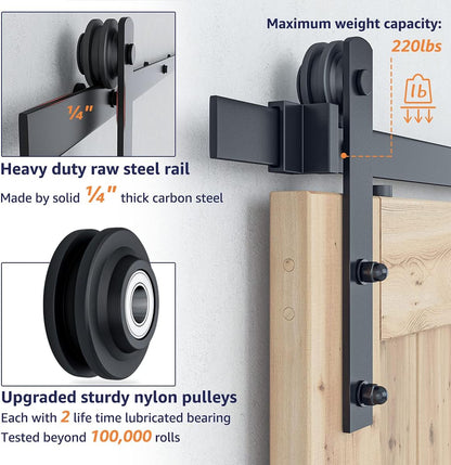 Barn Door Hardware Kit 4m