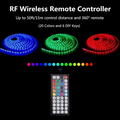 LED Strip Light RGB 10m with remote