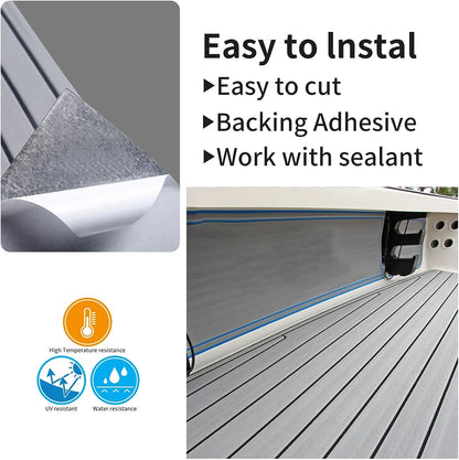 Marine Carpet Teak Boat Flooring Mat