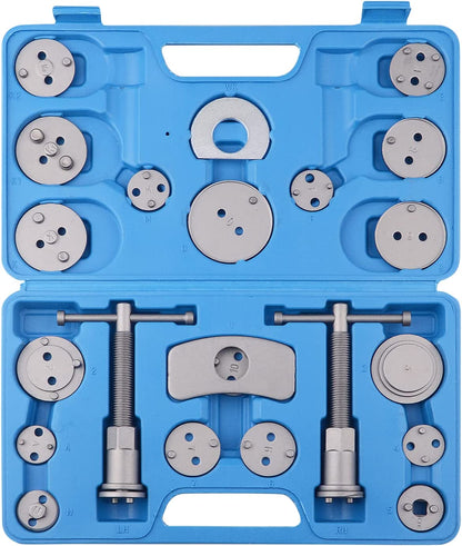 22pc Disc Brake Caliper Piston Rewind Tool Kit Set