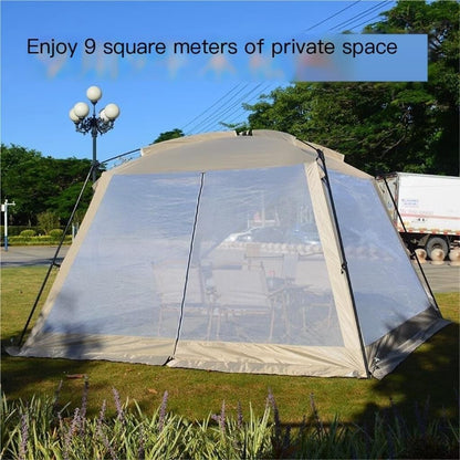 Anti-Mosquito Awning Canopy – Mesh Screen Portable Beach & Camping Tent