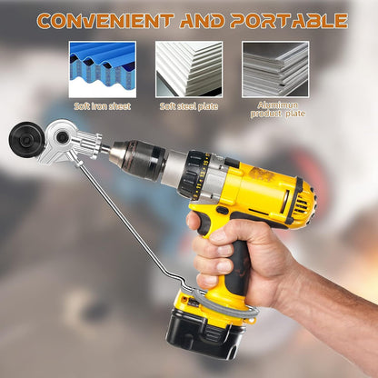 Sheet Metal Nibbler Drill Plate Cutter