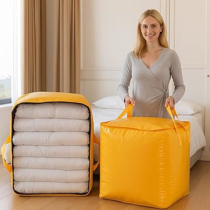 Large Moving Bags – Waterproof Storage Bags with Double Zip Pulls HZ51001