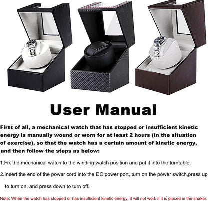Automatic Watch Winder and Storage Box