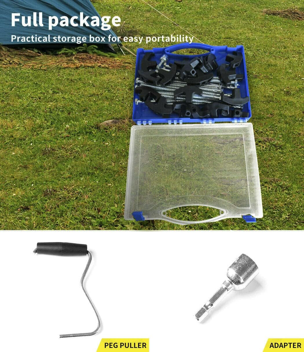 Camping Tent Pegs 20PCS Set