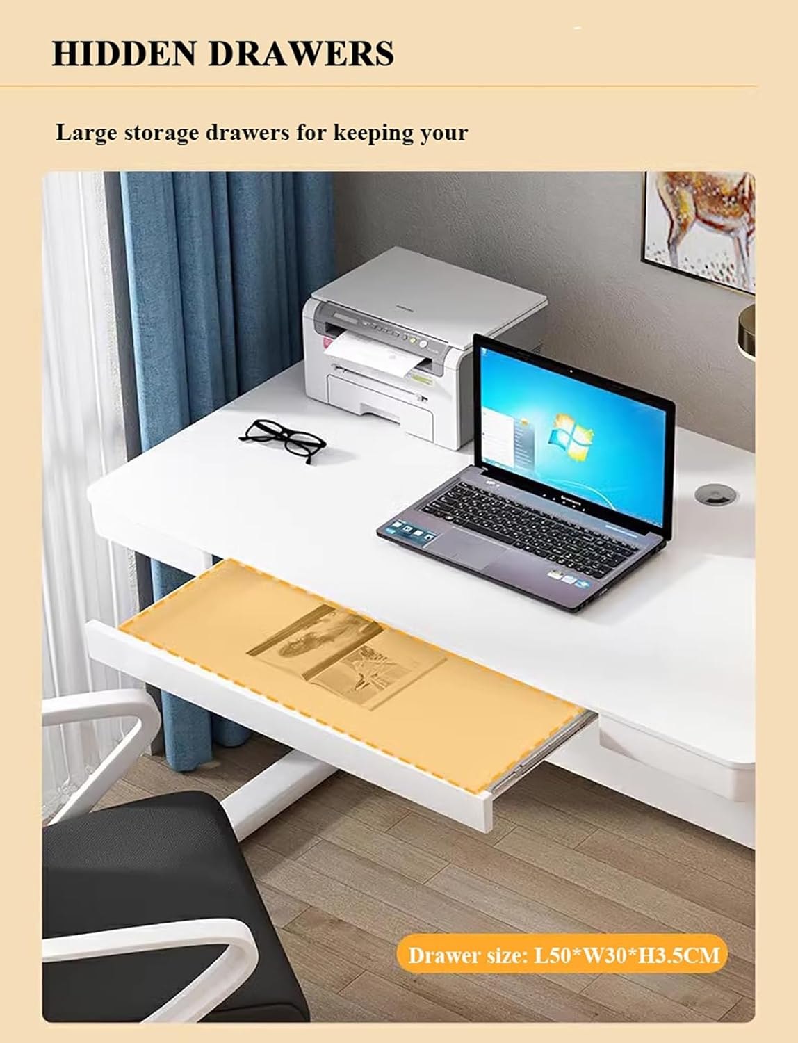 Height Adjustable Desk Table