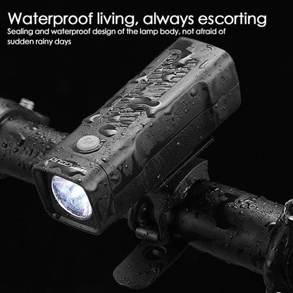 Bicycle Front Light Rechargeable 3 Modes High Lumens TG110017