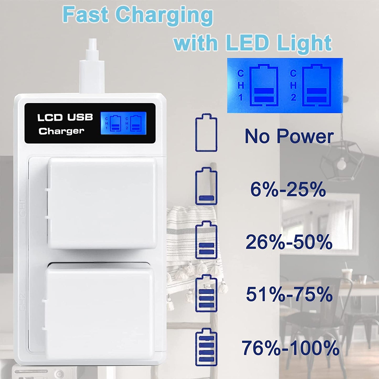 Arlo Pro 3 / Pro 4 Battery Charger