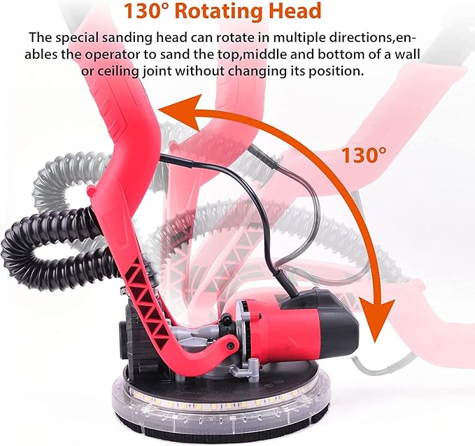 Electric Dry wall Sander 800W 10 Sandpaper