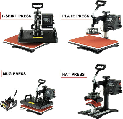 Digital Heat Press Machine Transfer T-Shirt Printer