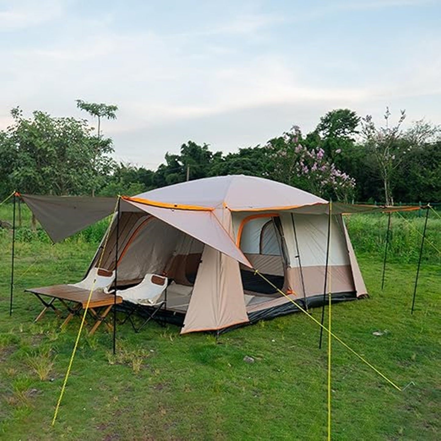 Family Tent –Double layers Waterproof-3 Size Two Colours Aavailable LCF91228