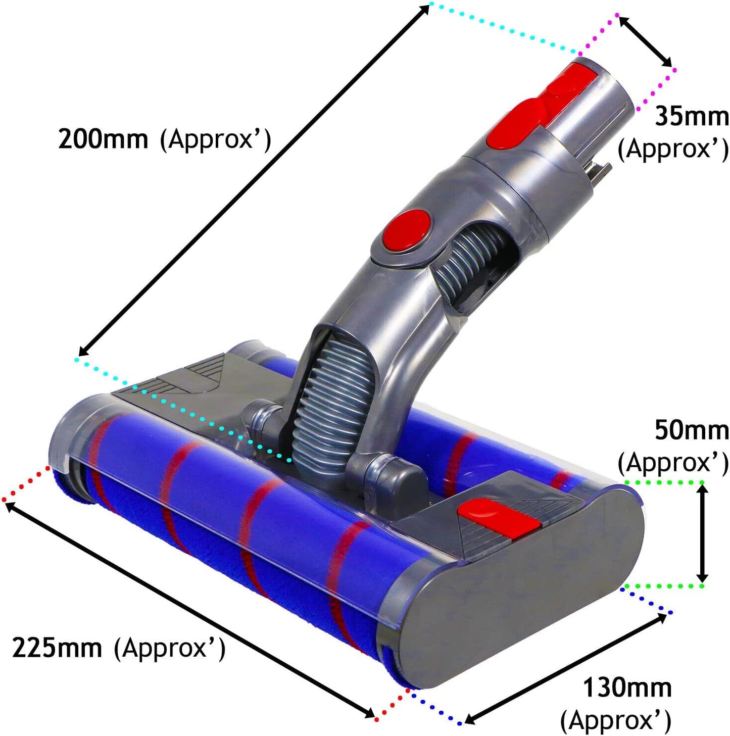 Dysons V7 V8 V10 V11 Vacuum Cleaners Brush Head