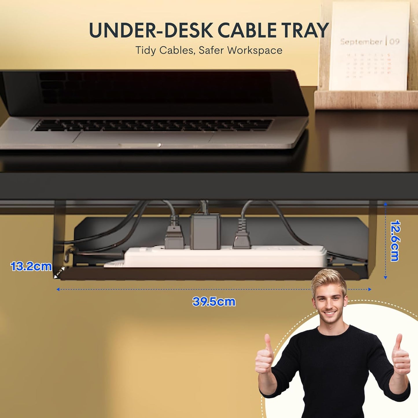 Height Adjustable Desk Table 120CM