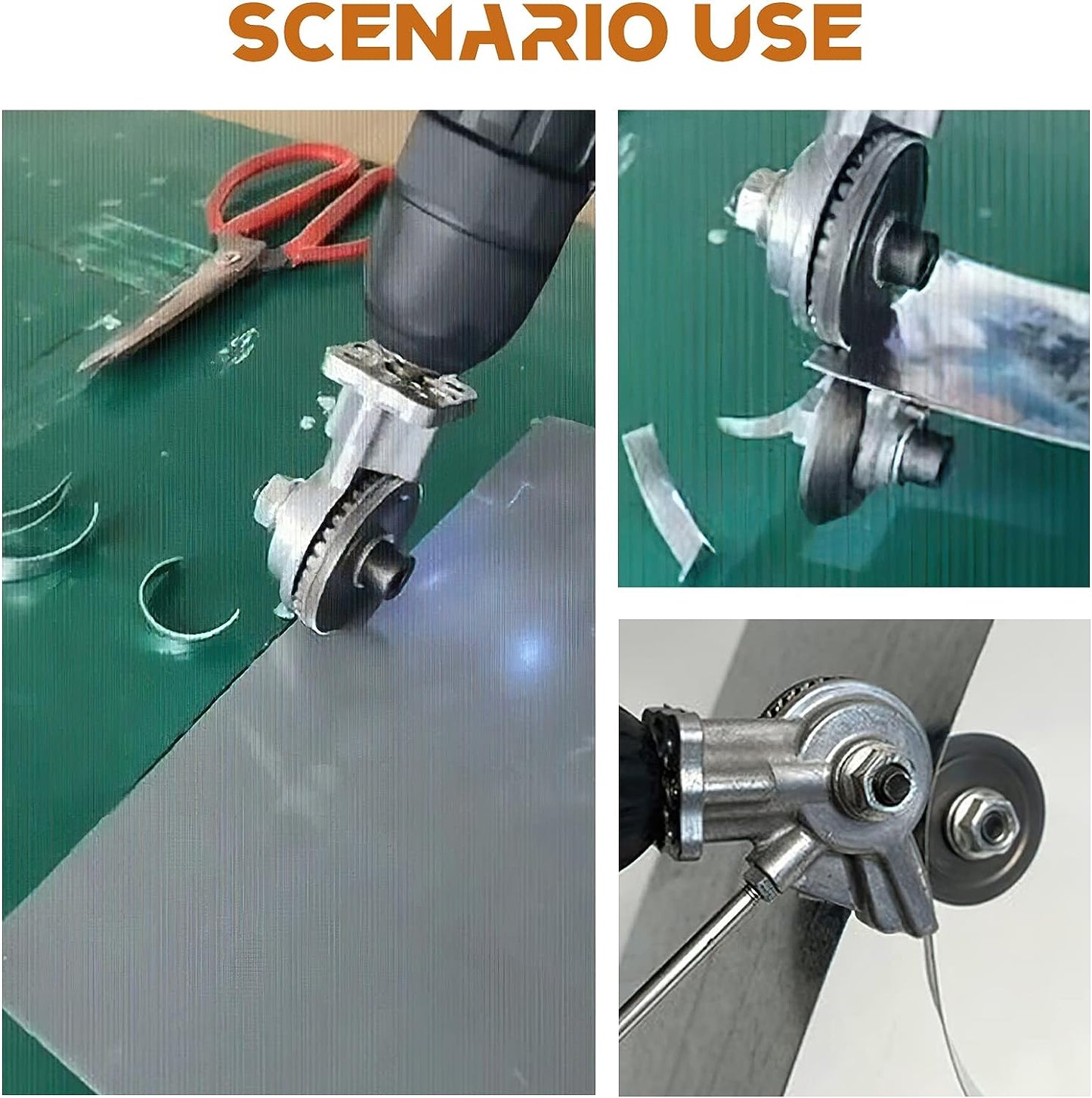 Sheet Metal Nibbler Drill Plate Cutter