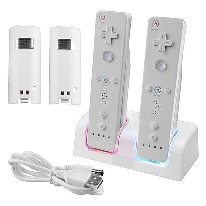 Dual wii battery charger