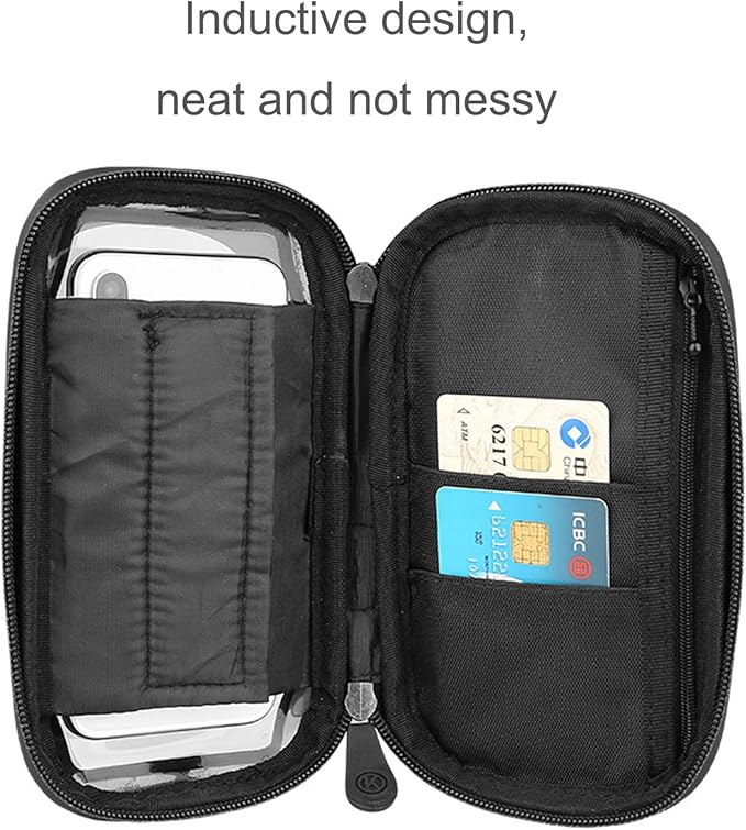 6.4 inch Universal Bicycle Phone Holder & Waterproof Handlebar Mount Bag TG116611