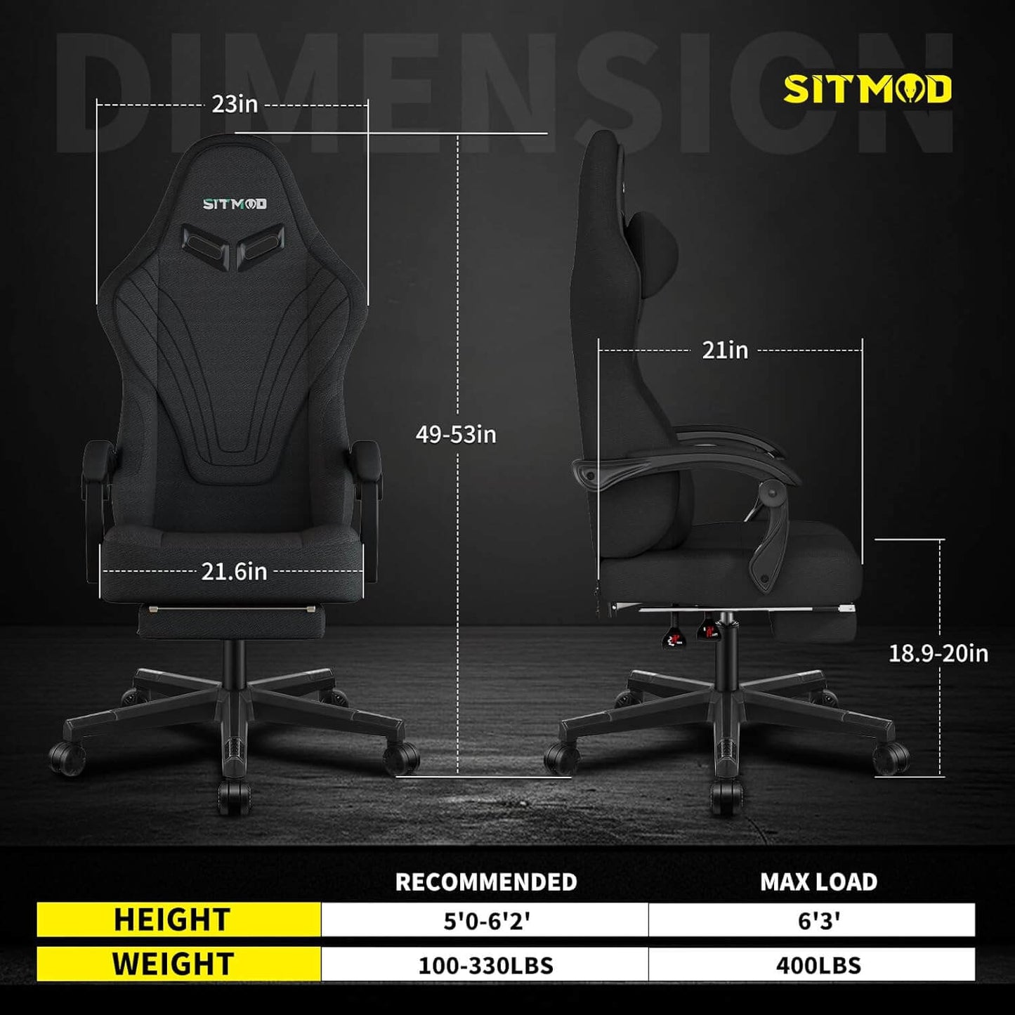 Gaming Chair Ergonomic Video Game Chair
