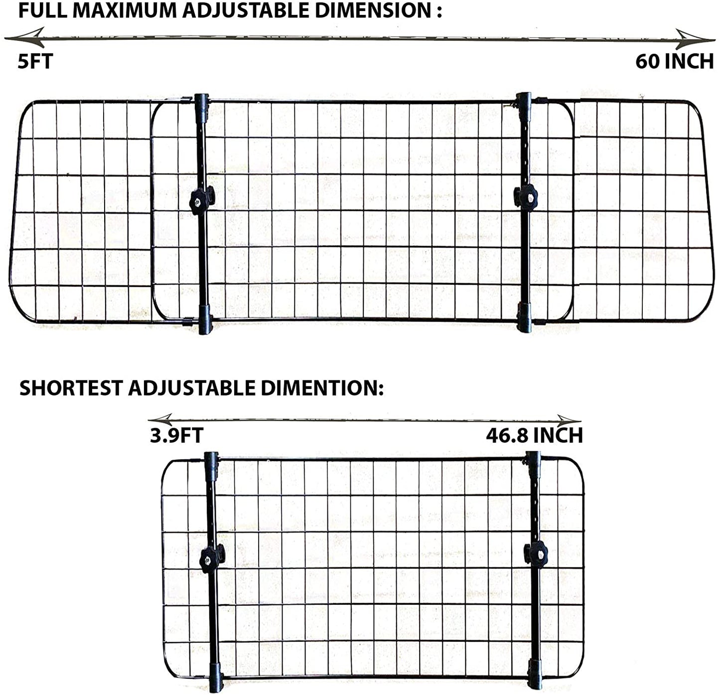 Car Pet Barrier Fence