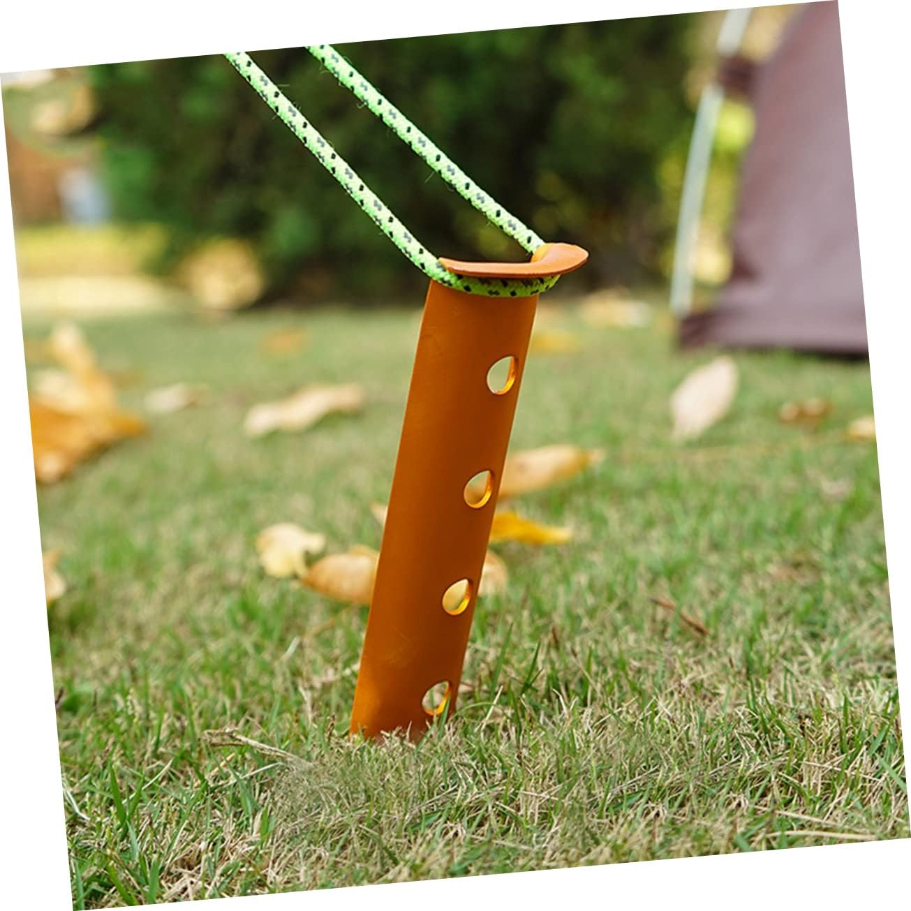 ECOTREK Snow & Sand Tent Stakes – 31cm Aluminum U-Shaped Pegs for Camping & Beach JP5604