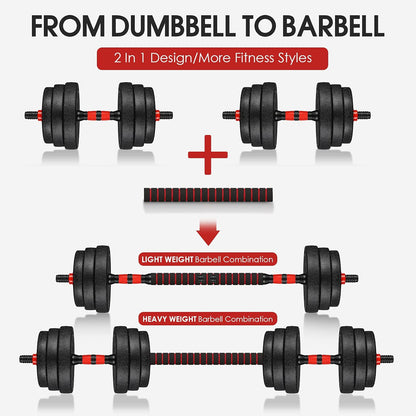 Adjustable Dumbbells 2X15kg Dumbbell