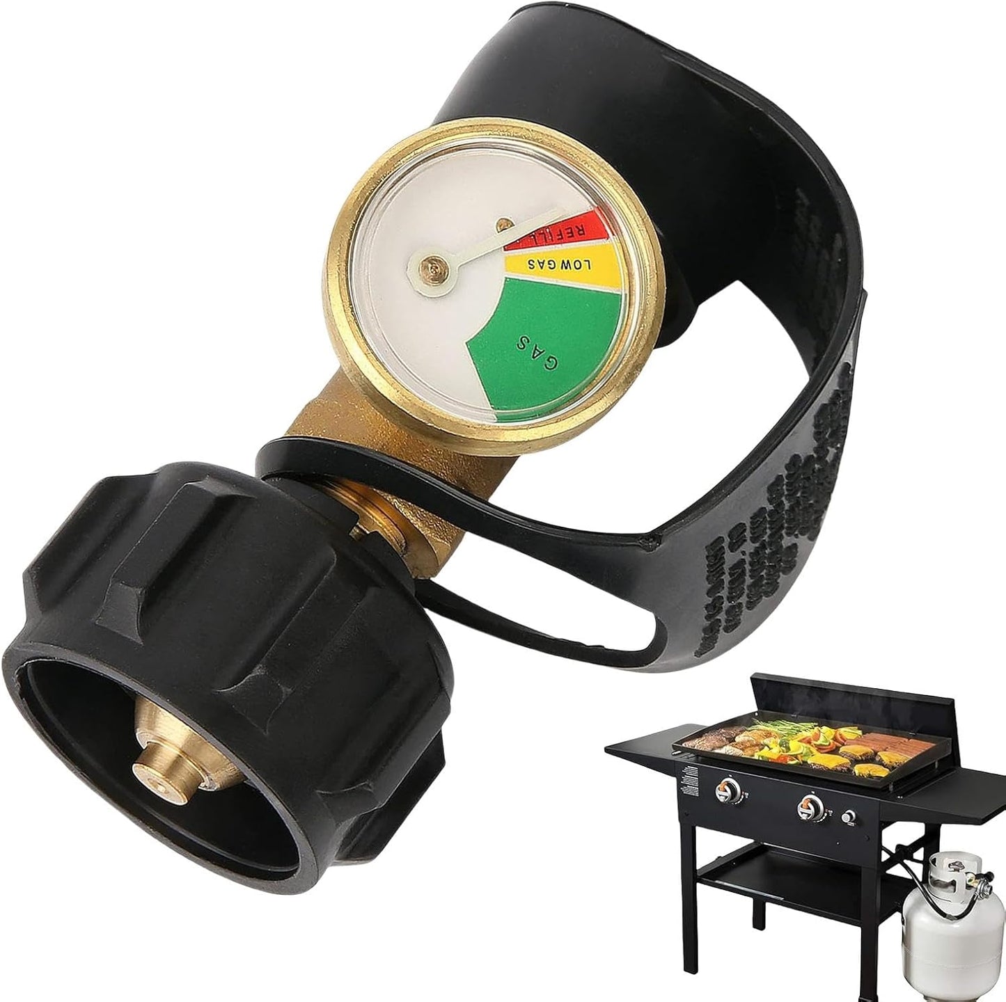 Propane Tank Gauge Level Indicator Gas Pressure Meter