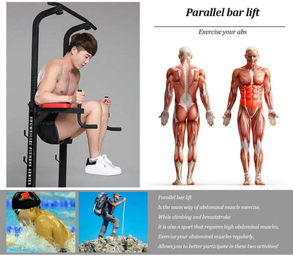 Weight Bench Chin Up Pull Up Station Power Tower