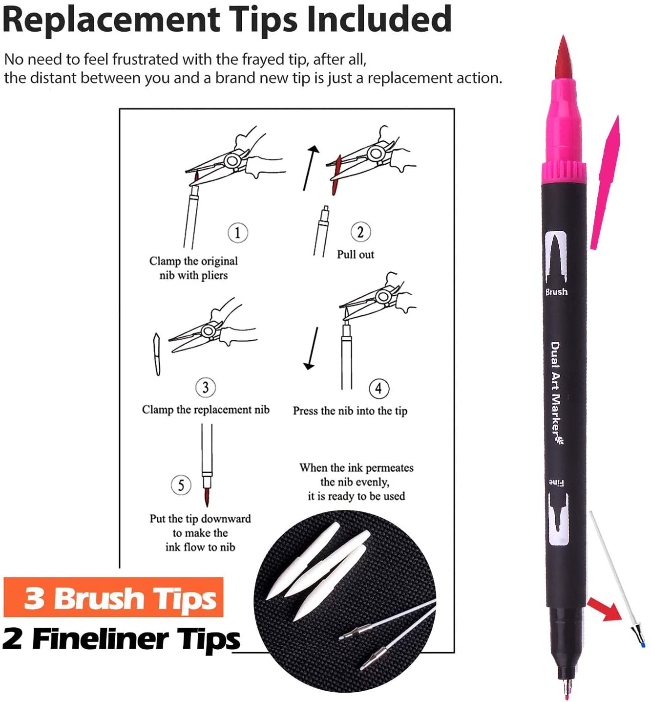 Water Color Marker Pens