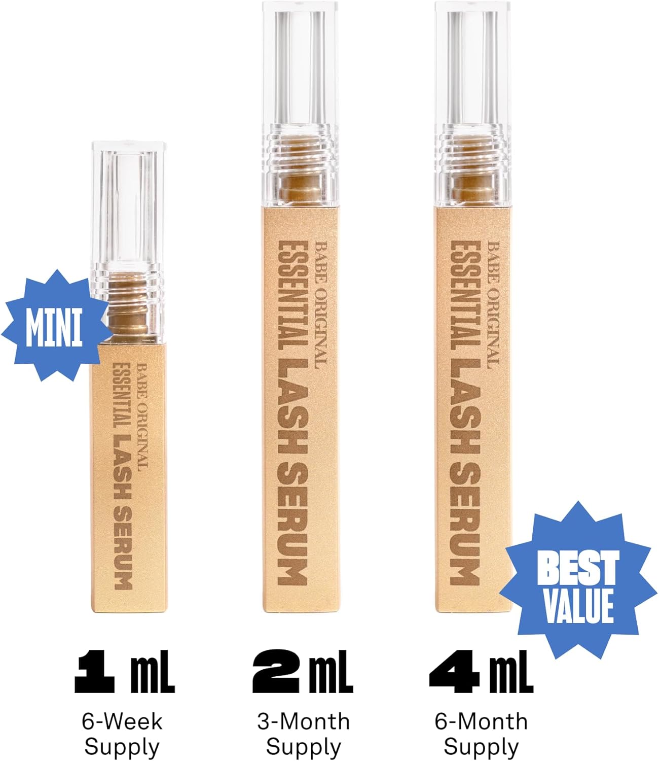 ORIGINAL Lash Eyelash Serum 4mL POWERFUL Brow & Lash Enhancing Formula for Beautiful, Strong Lashes
