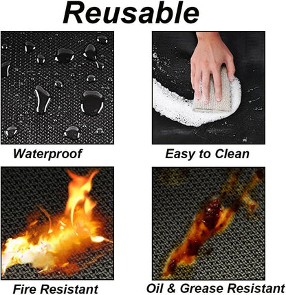 ECOTREK Round Heat-Resistant Fire Pit Mat – HC15003