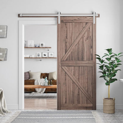 Barn Door Hardware Sliding Door Stainless Steel 1.5m