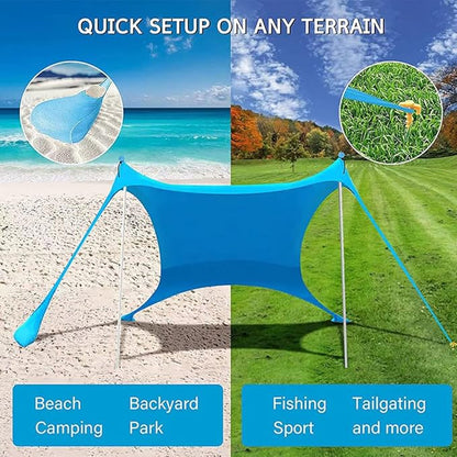 Portable Beach Canopy –Sun Shade Awning
