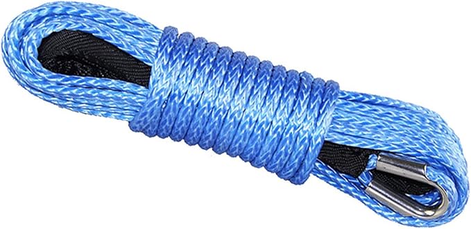 Synthetic Winch Rope Blue 15m 6mm