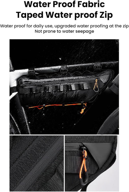 Bike Triangle Frame Bag – Large Capacity Waterproof Cycling Bag QX12501