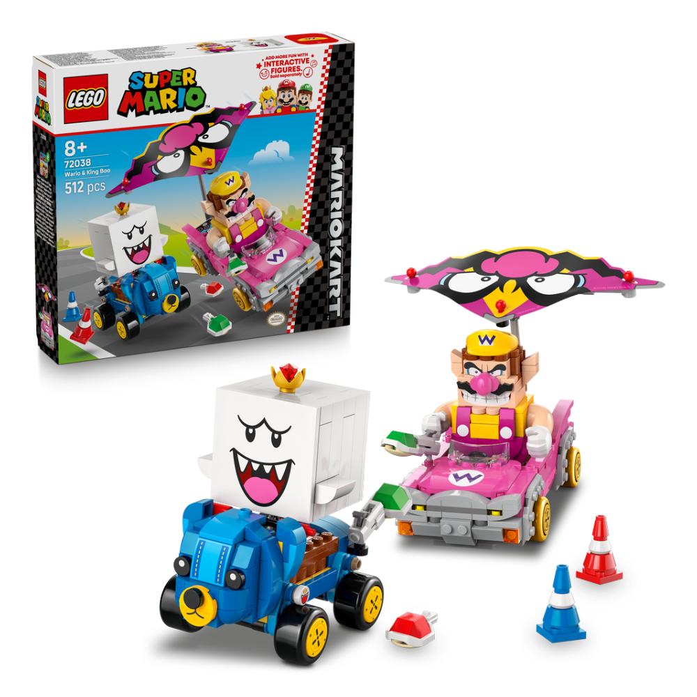 LEGO Super Mario: Mario Kart Wario & King Boo (72038)