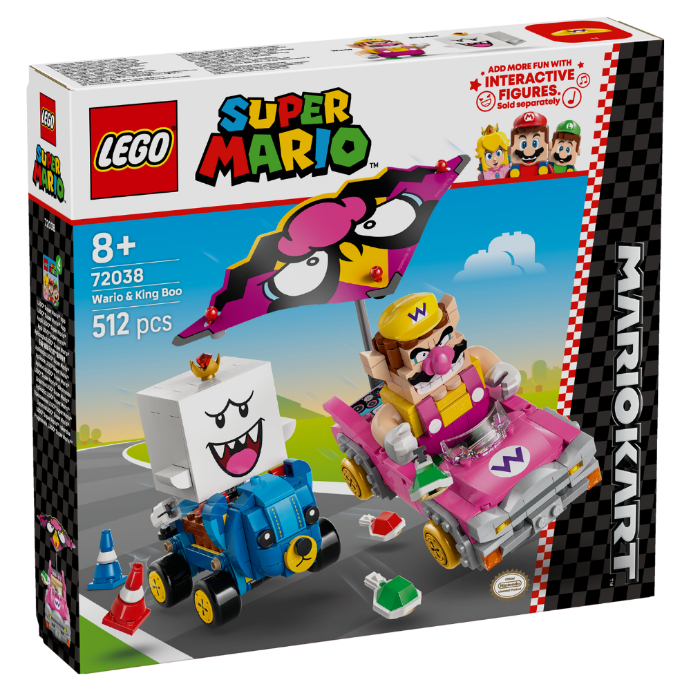 LEGO Super Mario: Mario Kart Wario & King Boo (72038)