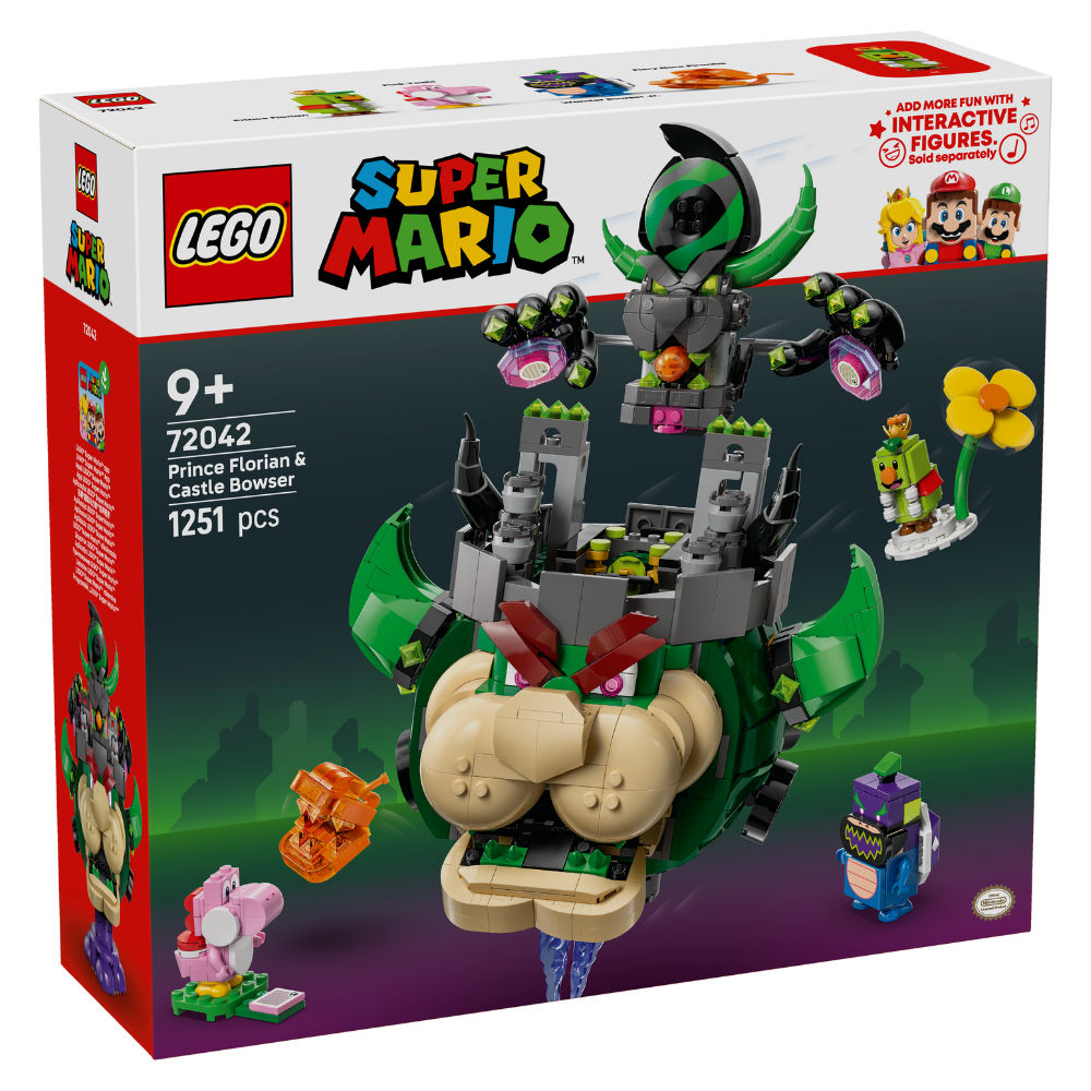LEGO Super Mario: Prince Florian & Castle Bowser (72042)
