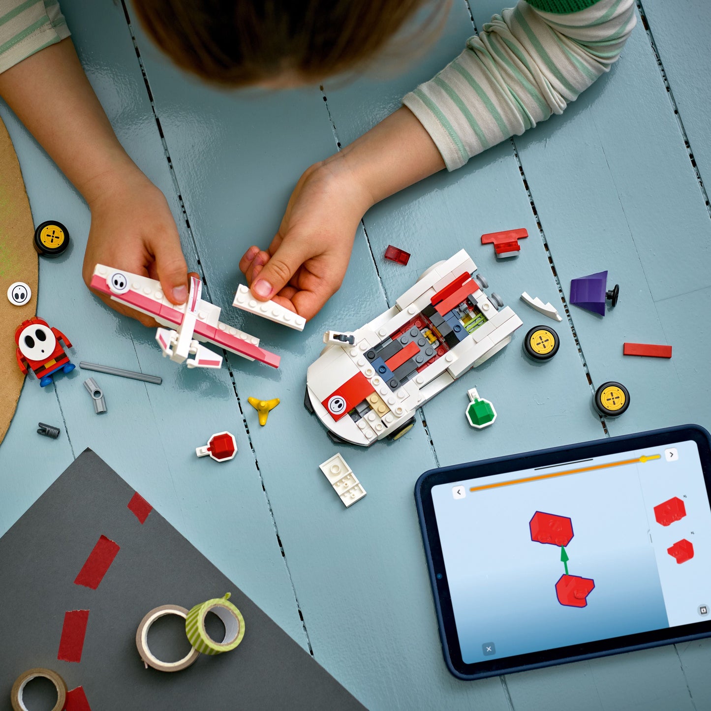 LEGO Super Mario: Mario Kart Shy Guy & P-Wing (72045)