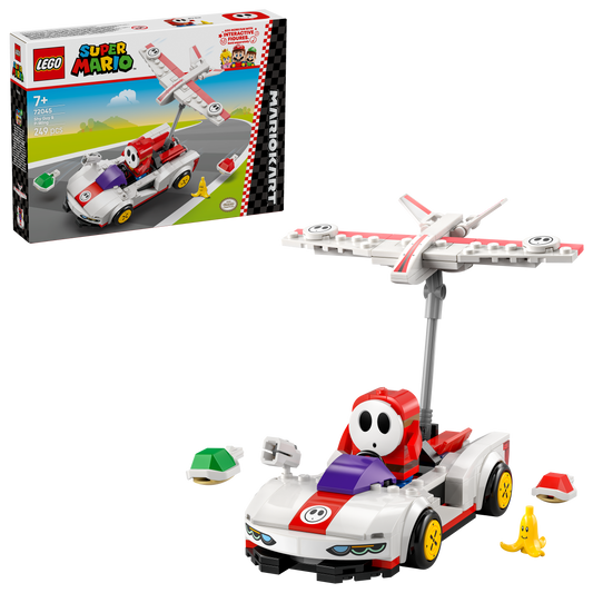 LEGO Super Mario: Mario Kart Shy Guy & P-Wing (72045)