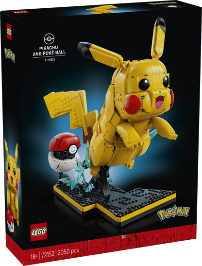 LEGO Pokemon: Pikachu and Poke Ball (72152)