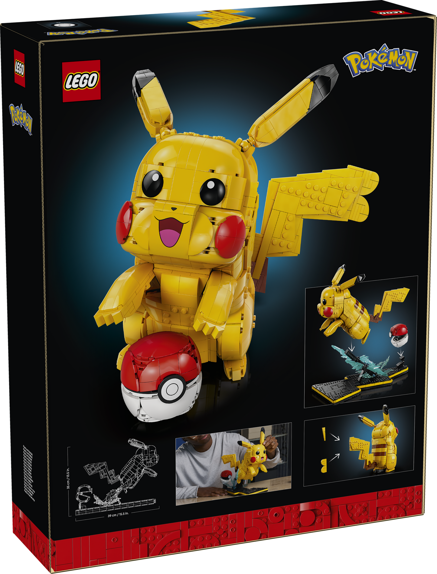 LEGO Pokemon: Pikachu and Poke Ball (72152)